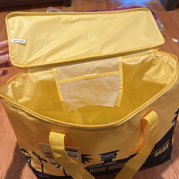 Yellow Trader Joe’s insulated bag - Picture 5 of 6